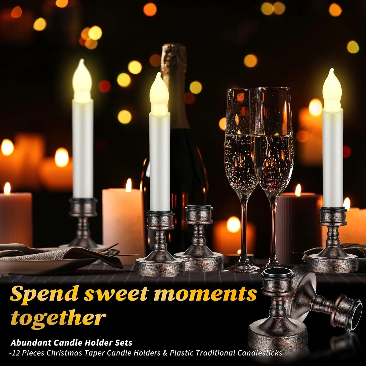 candle holders black 2