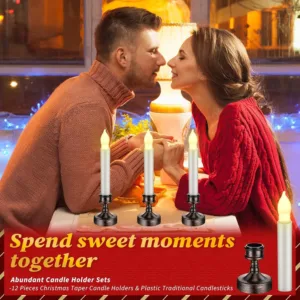 candle holders black 3