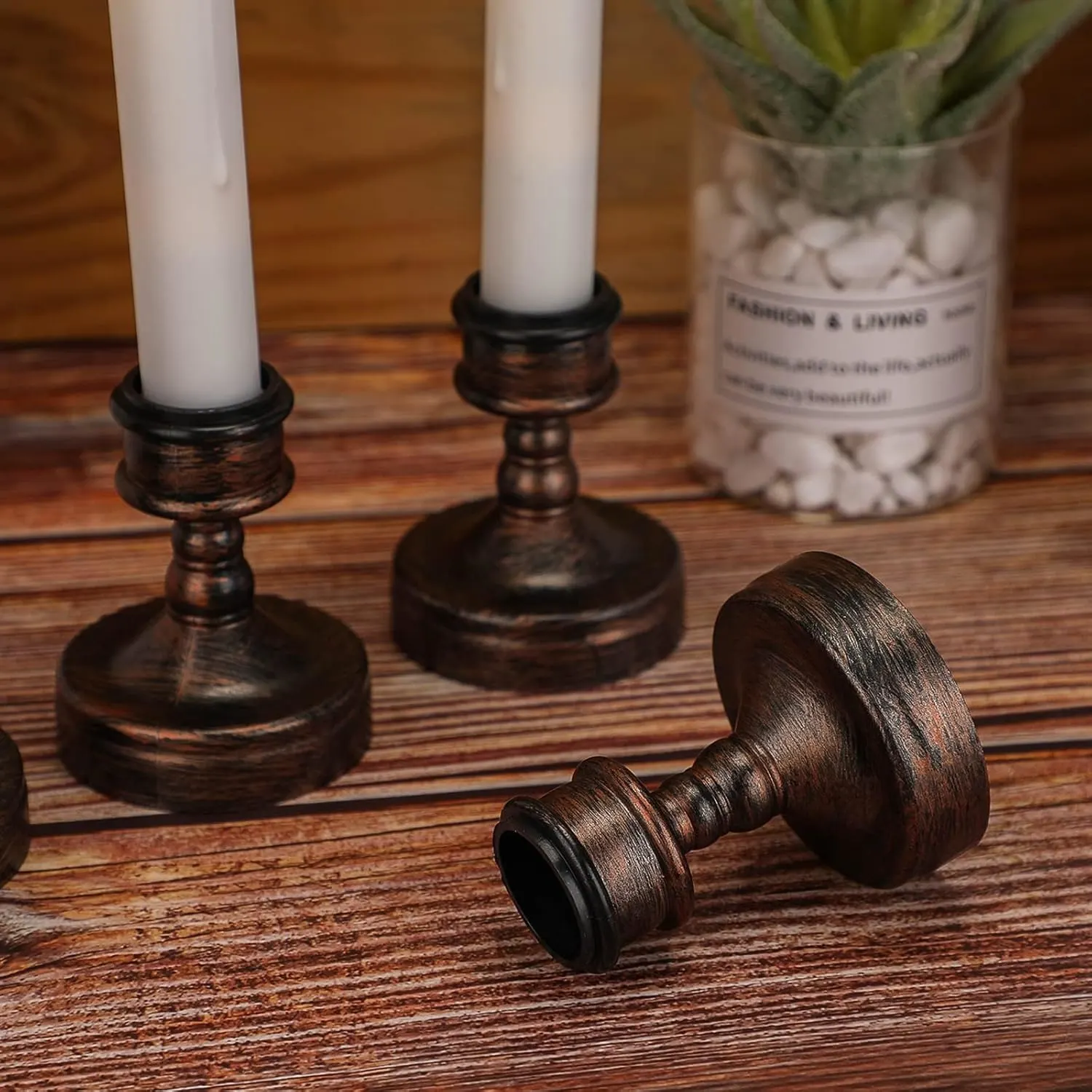 candle holders black 4