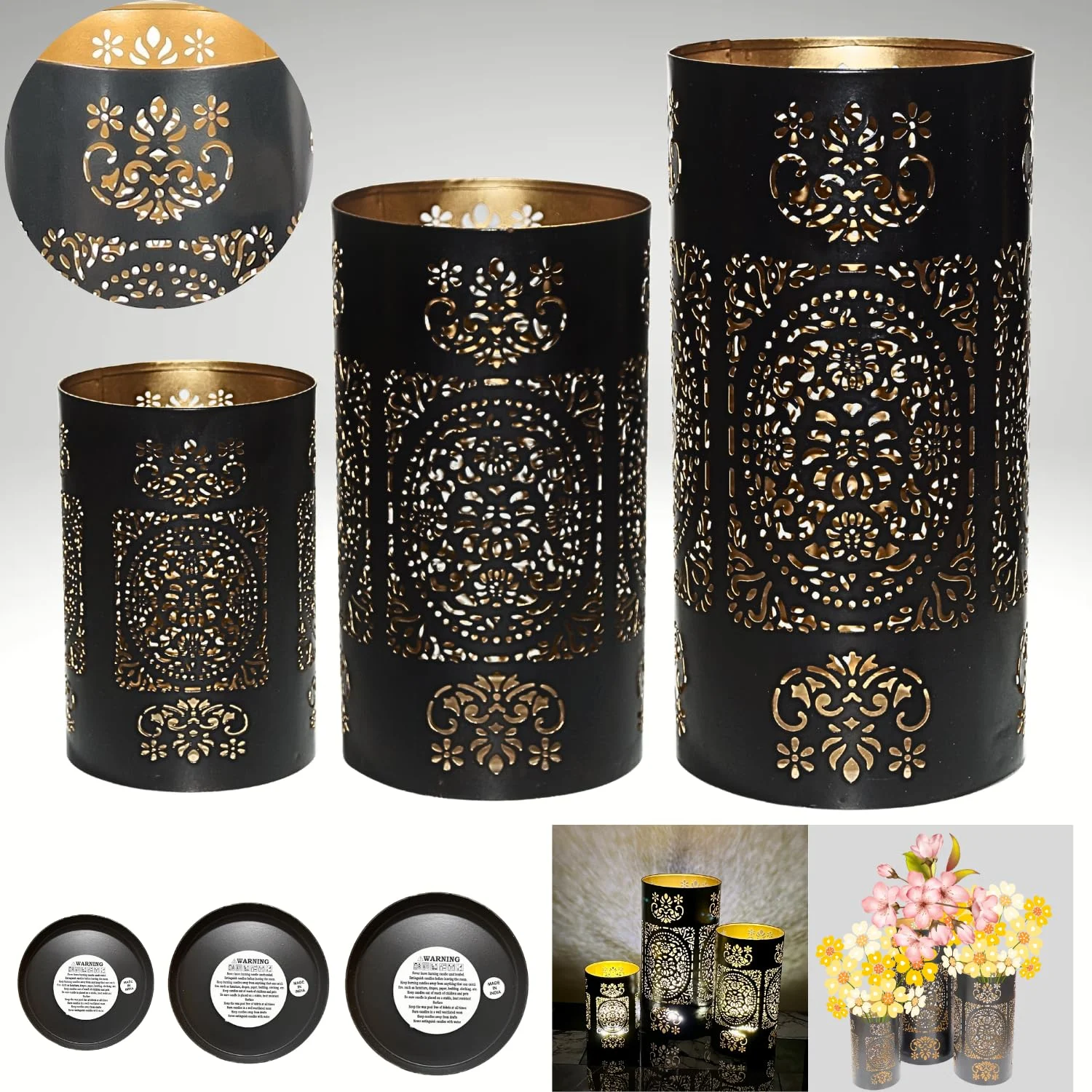 candle holders lanterns 1