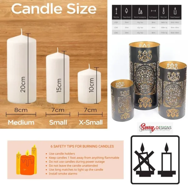 candle holders lanterns 5