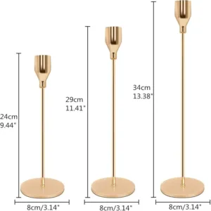 candle holders set 3