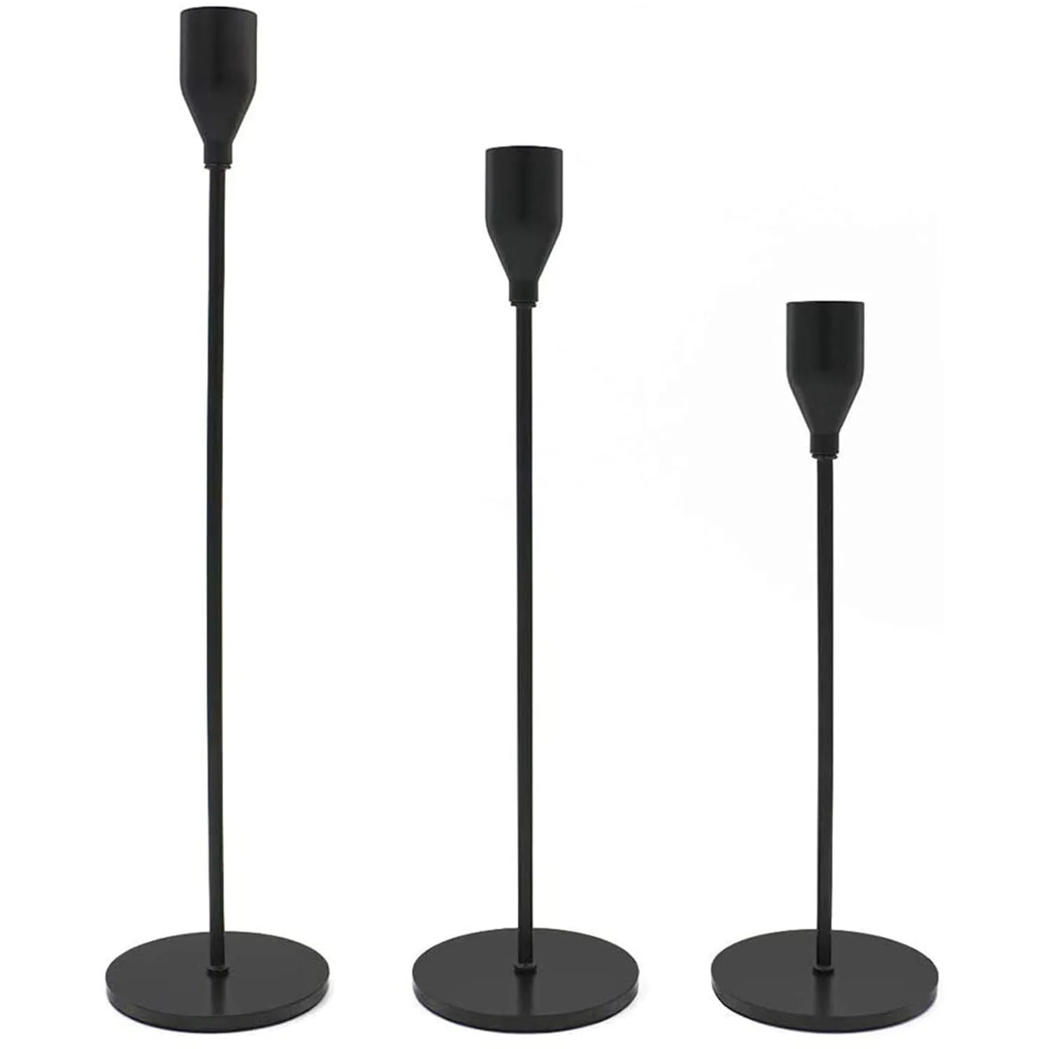 candle holders set 7