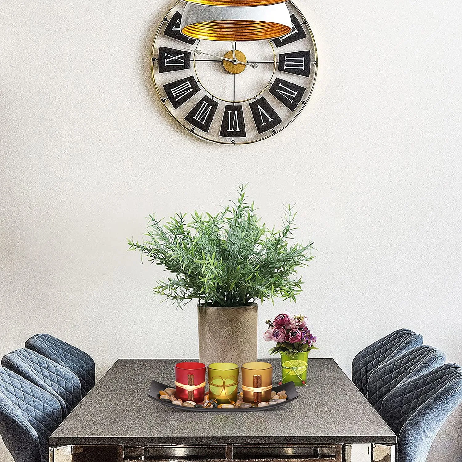 candle holders tray decor 3