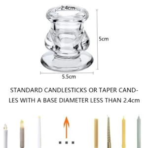 candlestick holders taper 2
