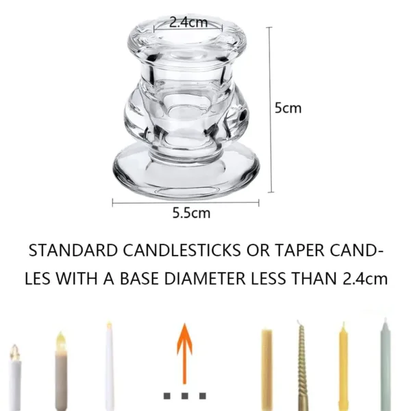 candlestick holders taper 2