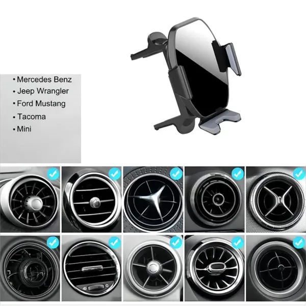 car phone holder mercedes 7