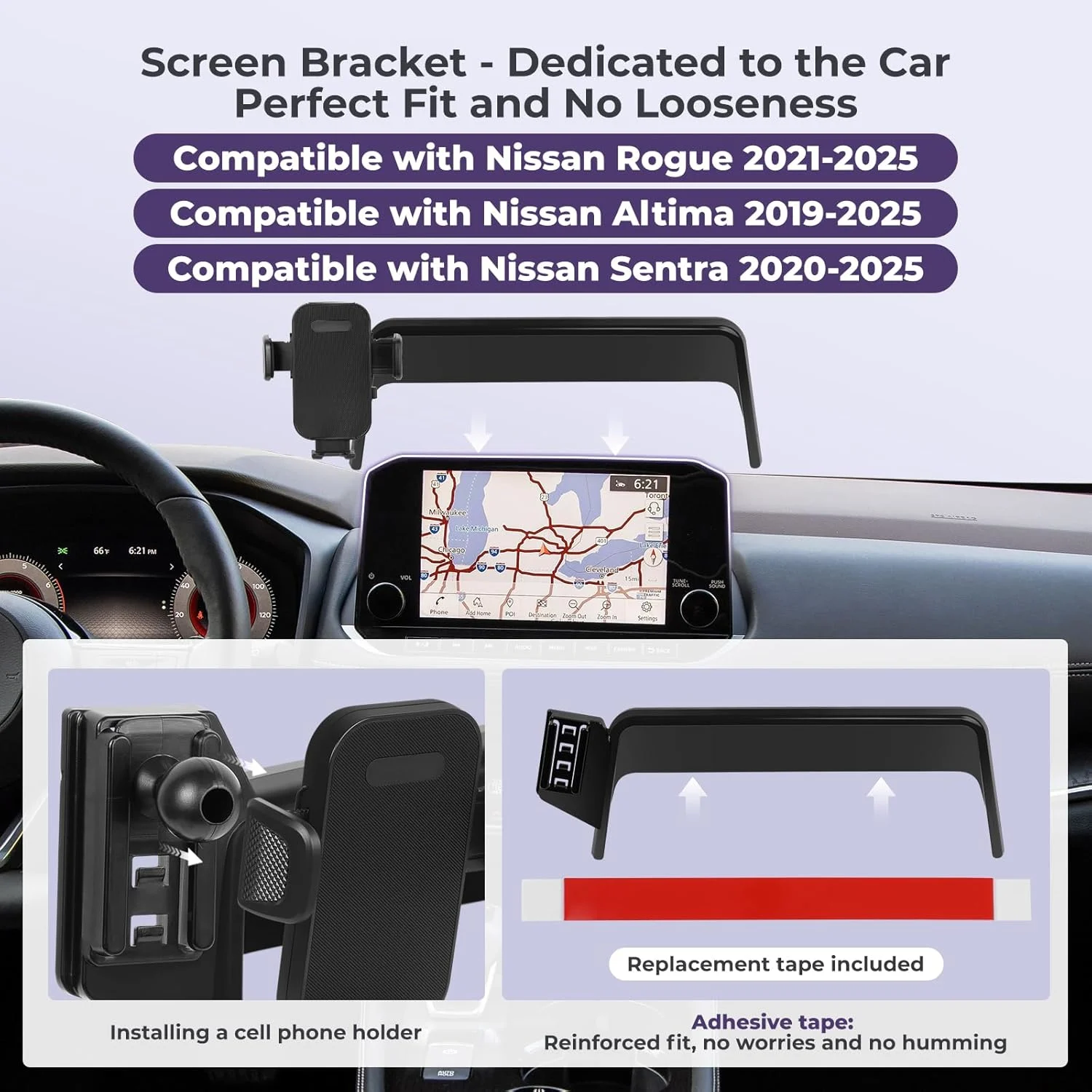 car phone holder nissan 2