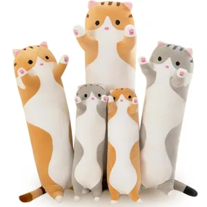 cat plush pillow 1
