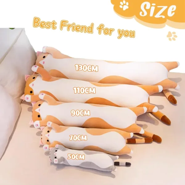 cat plush pillow 3