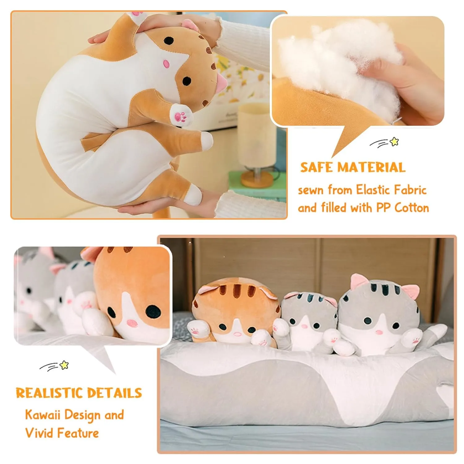 cat plush pillow 6