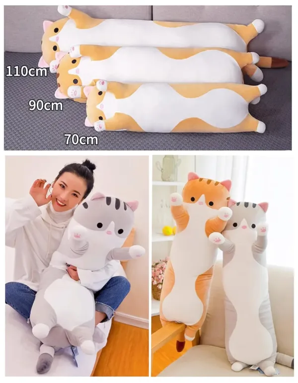 cat plush pillow 7