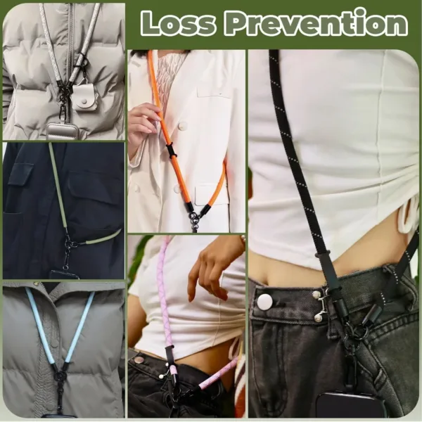 cell phone lanyard neck 2