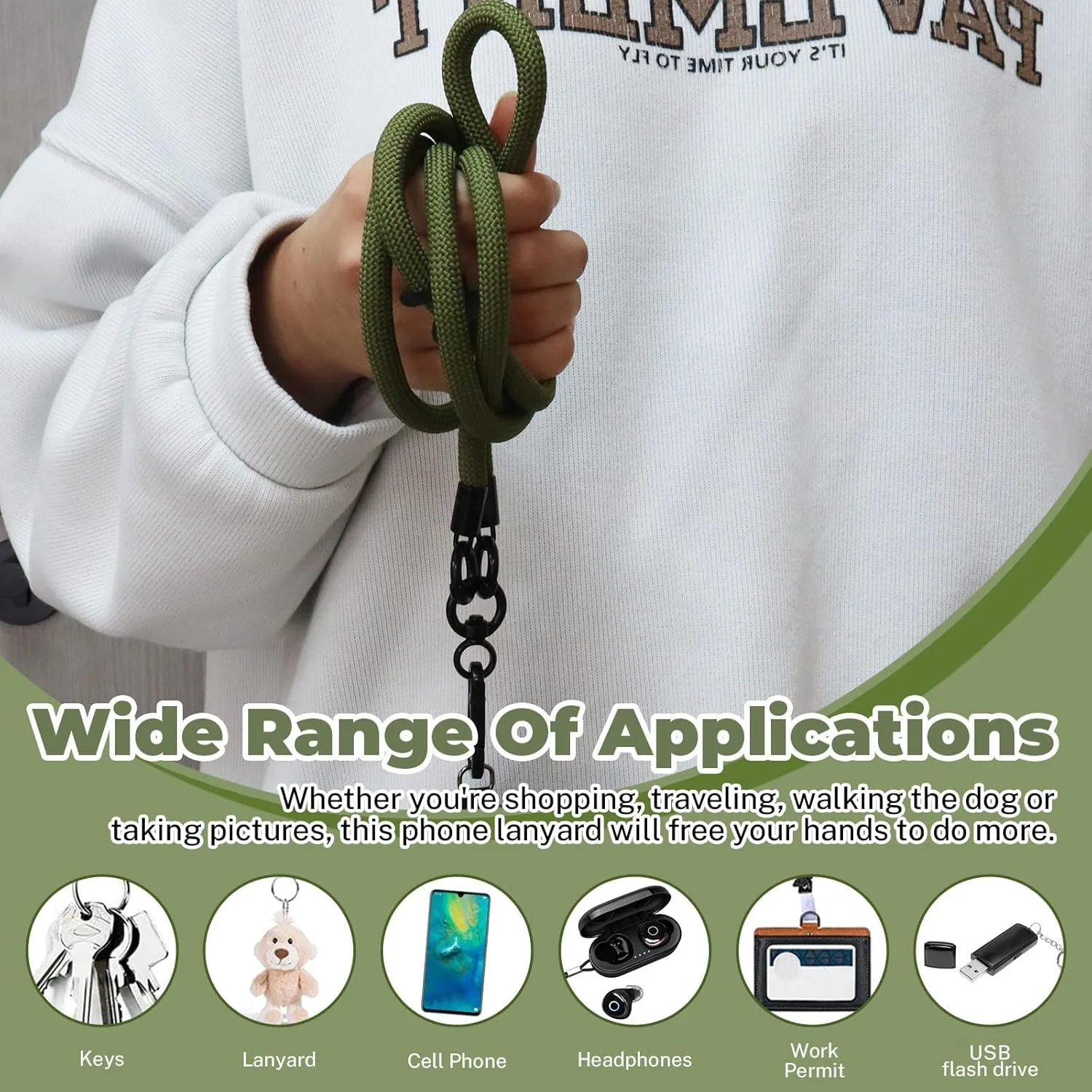 cell phone lanyard neck 3