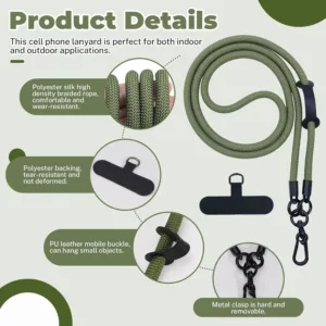 cell phone lanyard neck 4