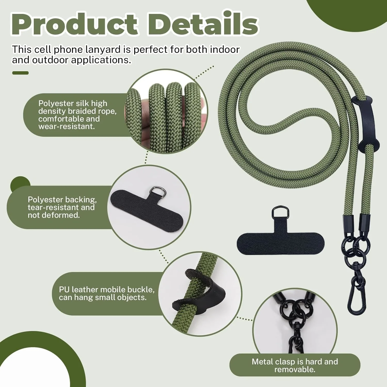 cell phone lanyard neck 4