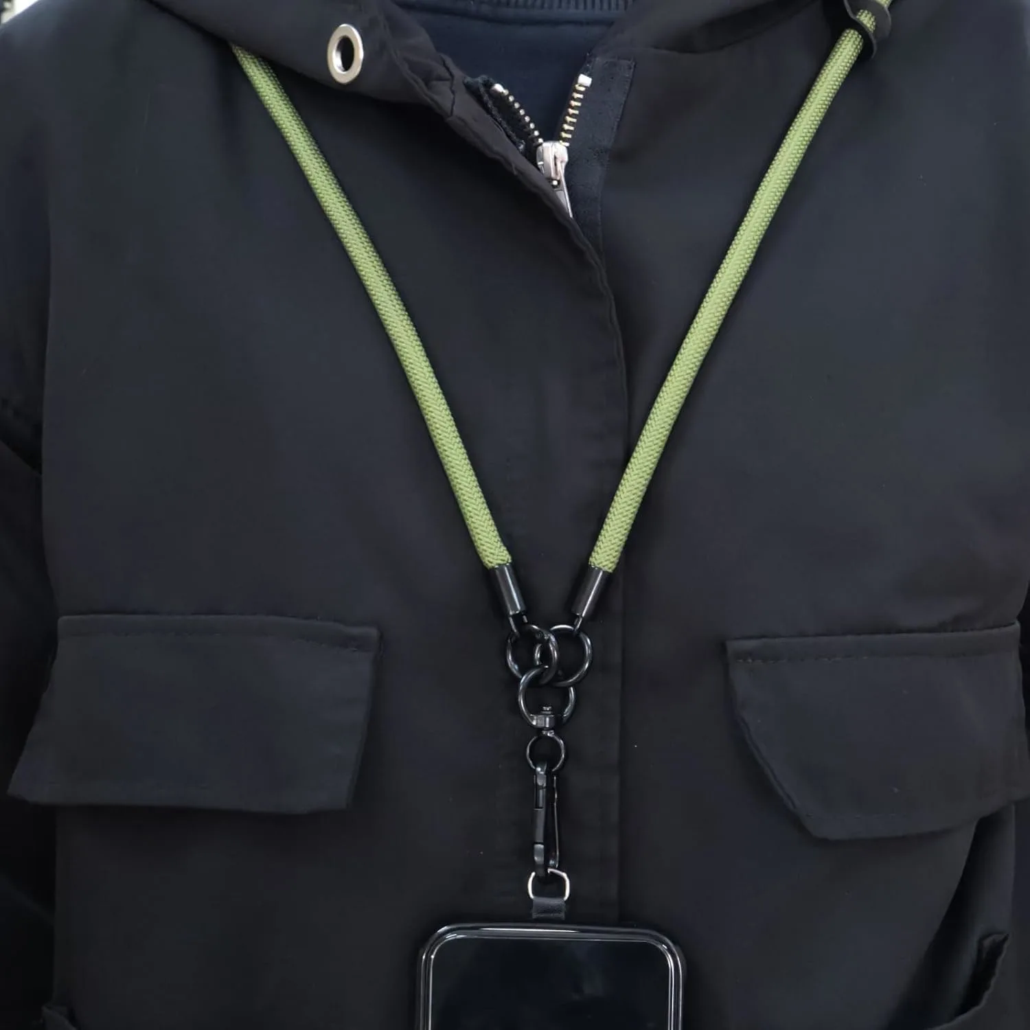 cell phone lanyard neck 7