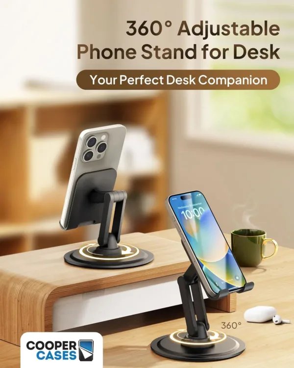 cell phone stand desk 2