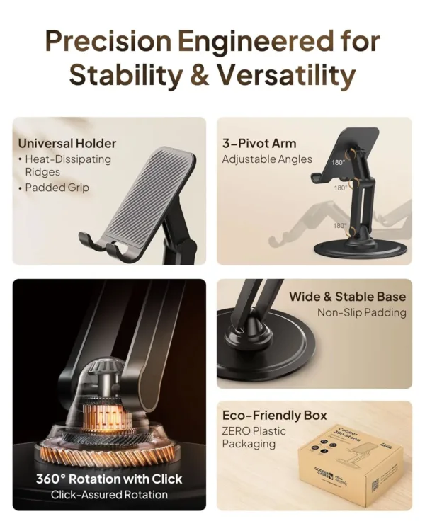 cell phone stand desk 3