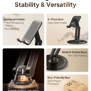 cell phone stand desk 3