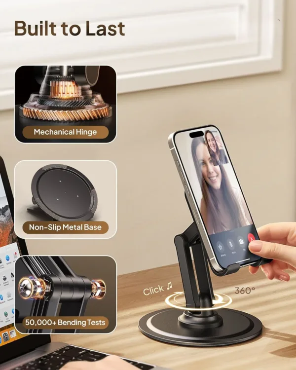 cell phone stand desk 4