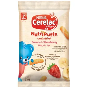 cerelac banana strawberry puffs 6
