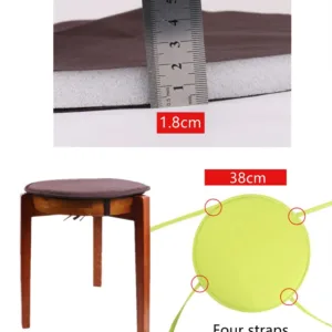 chair pads round seat 3