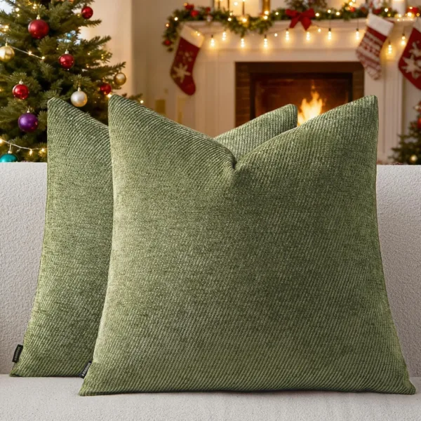 chenille throw pillow 1