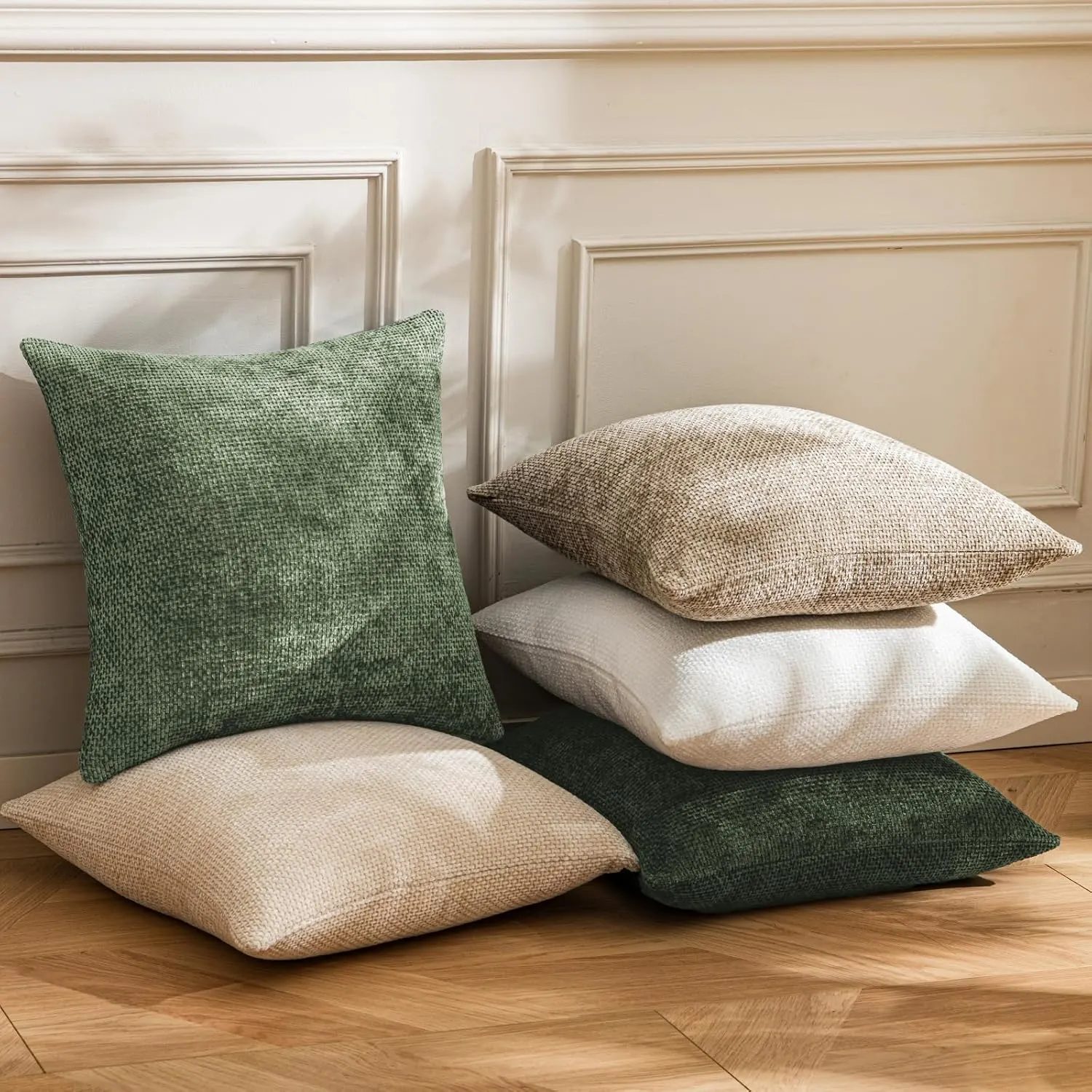 chenille throw pillow covers 5