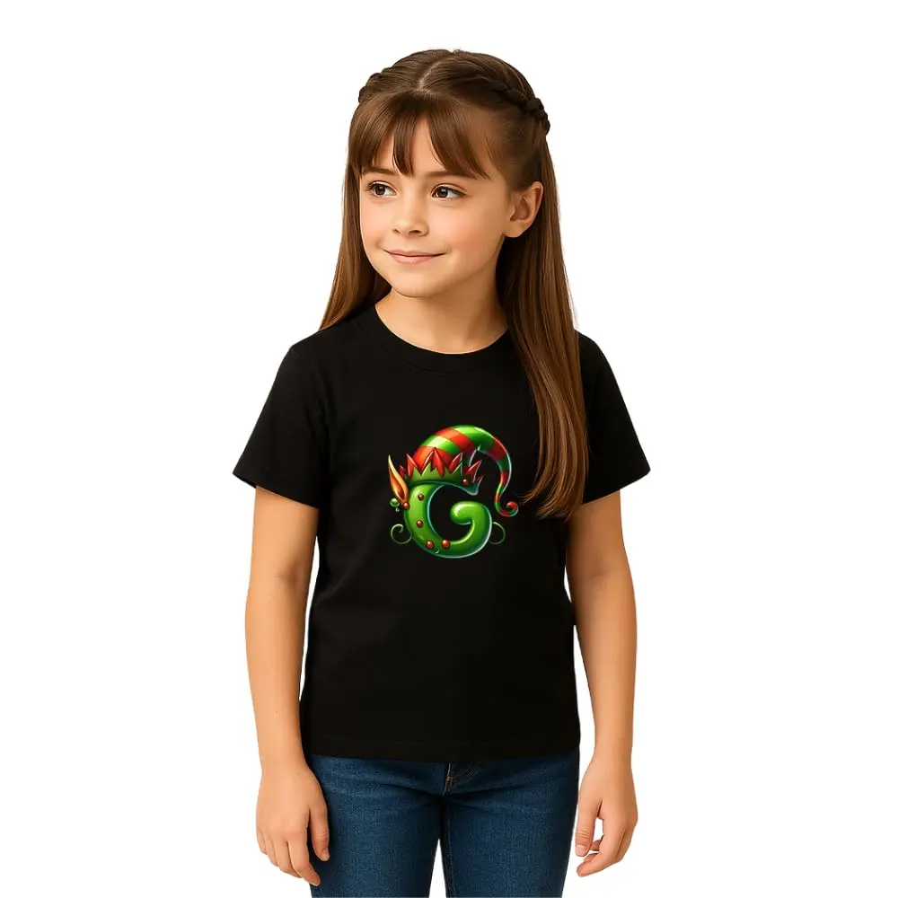 christmas alphabet kids tshirt 3