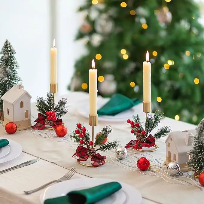 christmas candlestick holders 4
