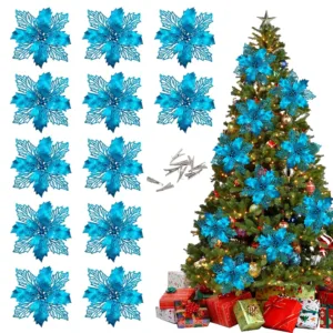 christmas poinsettia flowers 1