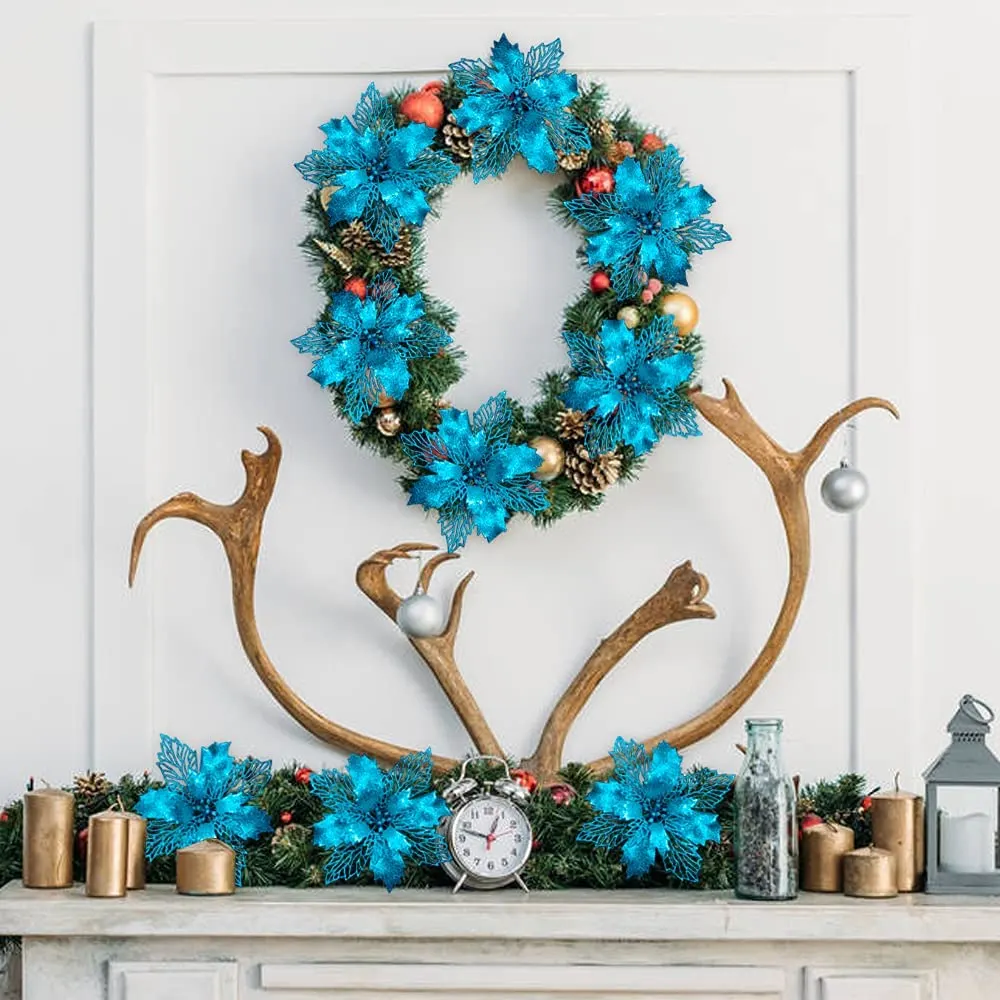 christmas poinsettia flowers 6