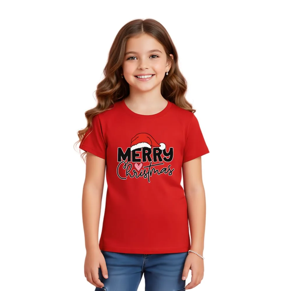 christmas tshirts girl kids 1