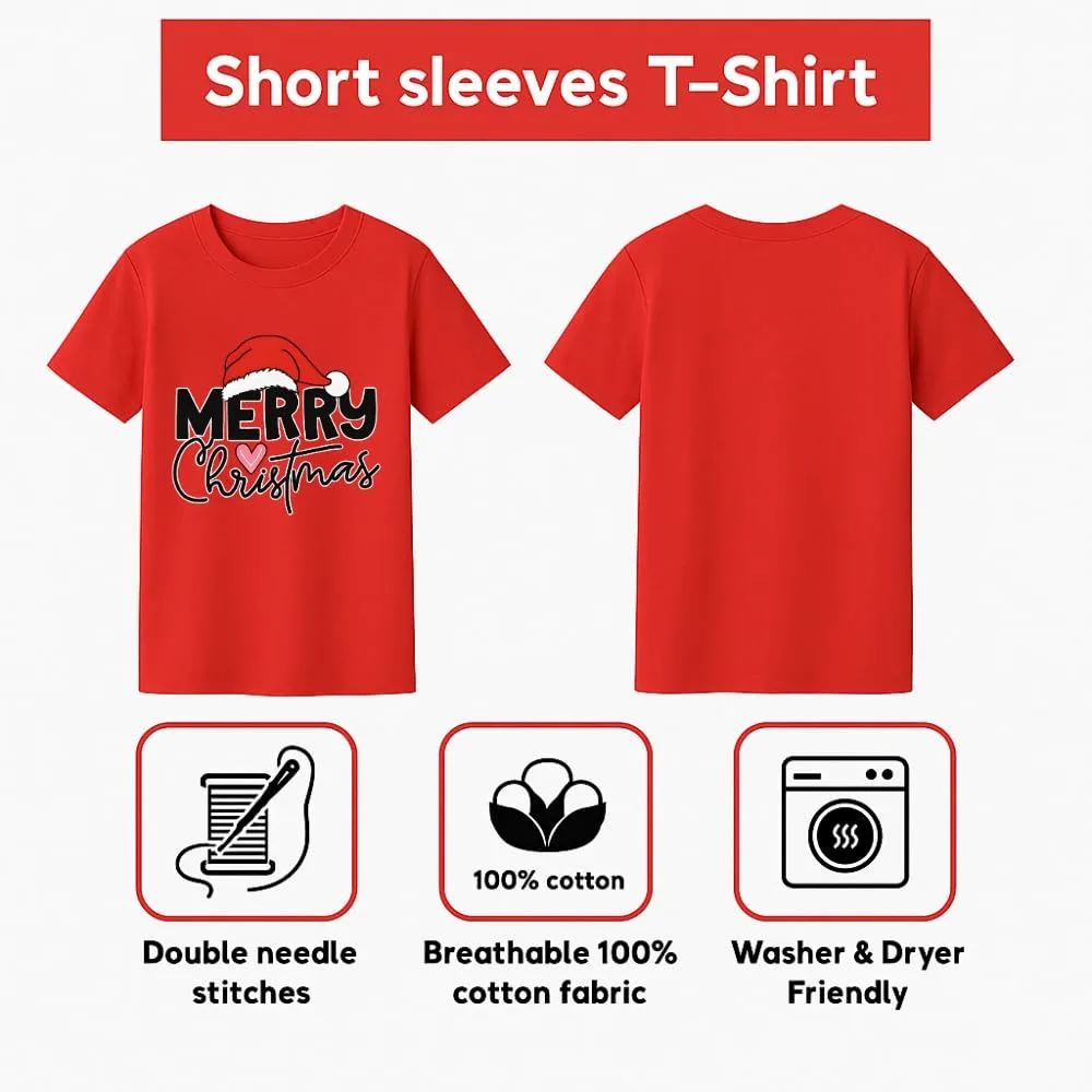 christmas tshirts girl kids 7