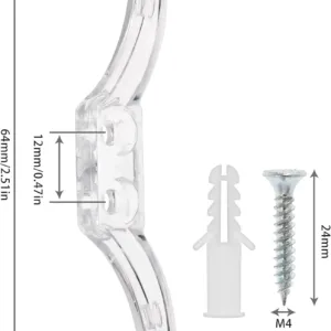 clear blind cord cleats 2