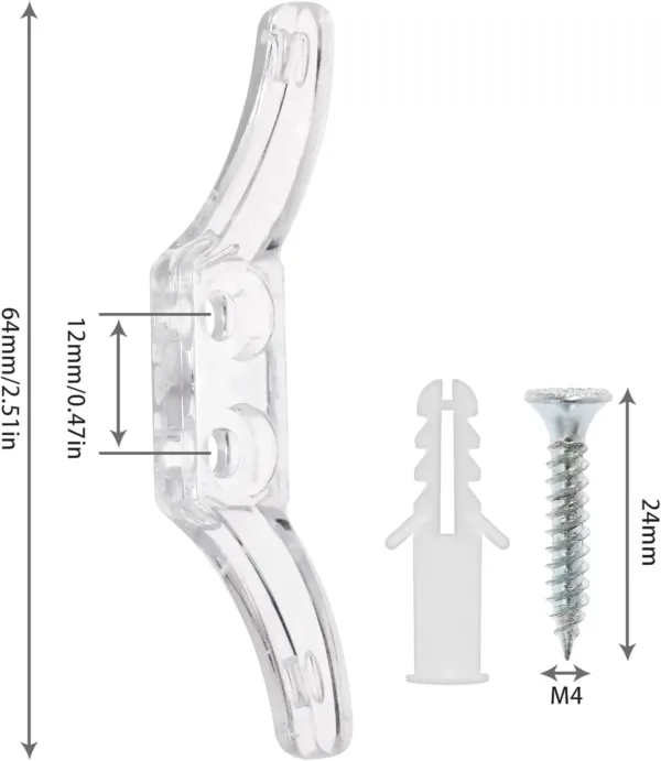 clear blind cord cleats 2