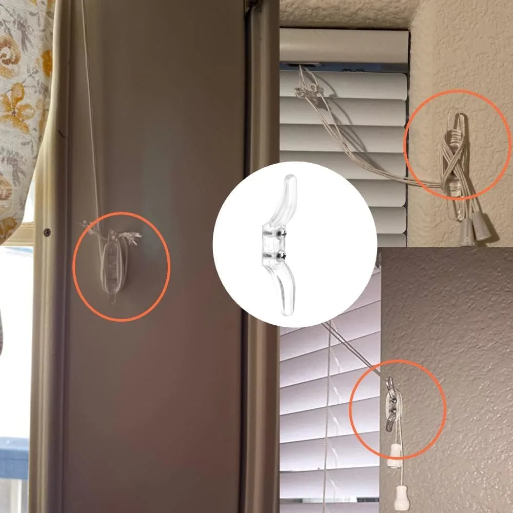 clear blind cord cleats 6