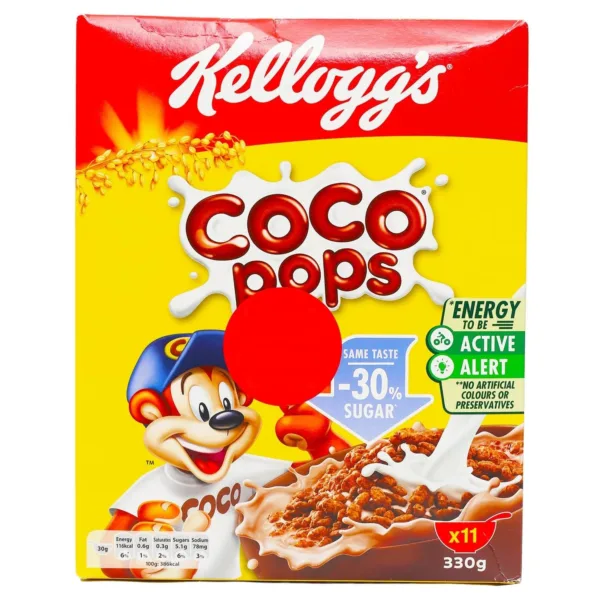 coco pops less sugar 1