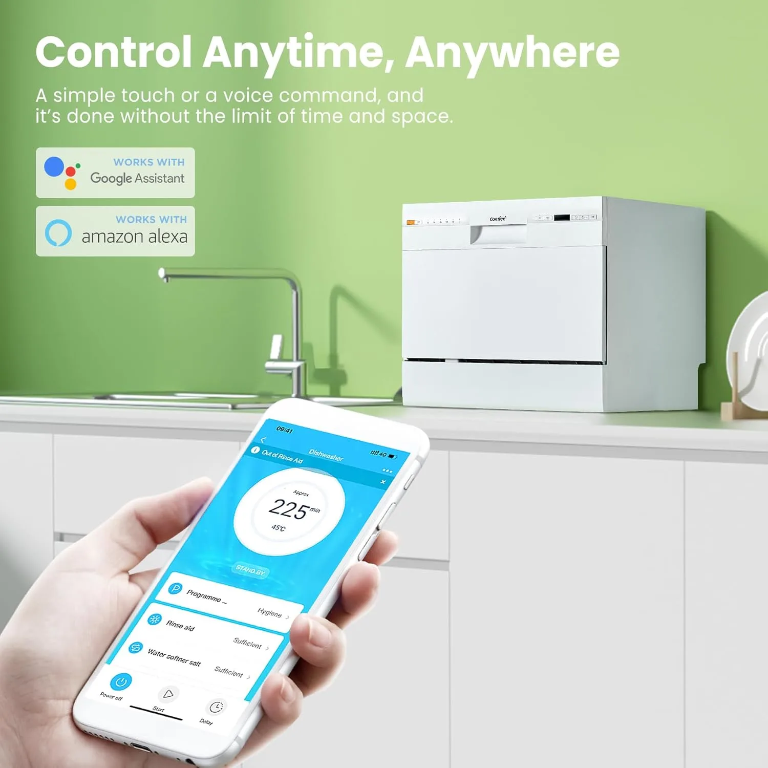 comfee dishwasher 6 place 4