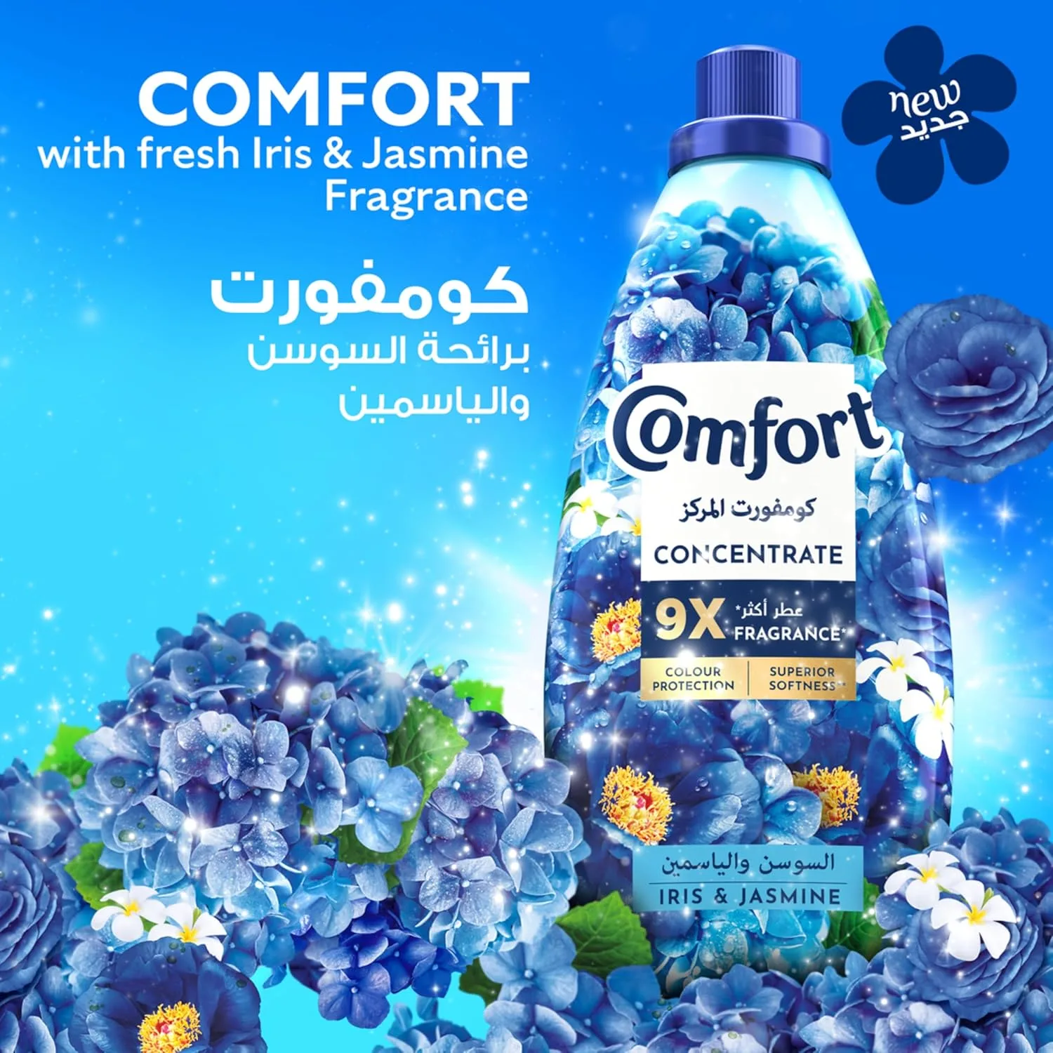 comfort fabric softener iris 4