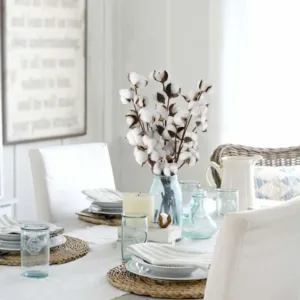 cotton stems farmhouse decor 2