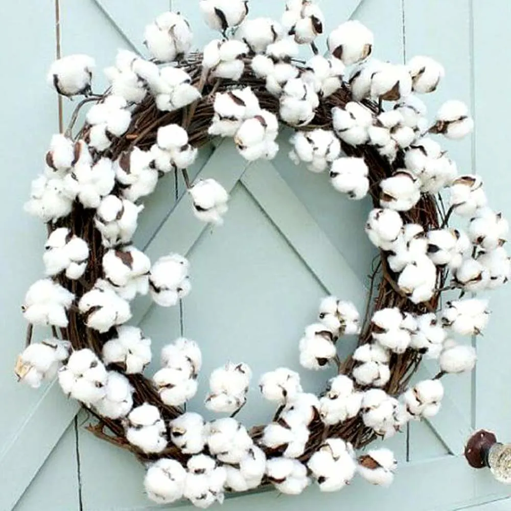 cotton stems farmhouse decor 3