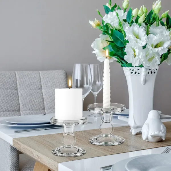 crystal candle holders 6