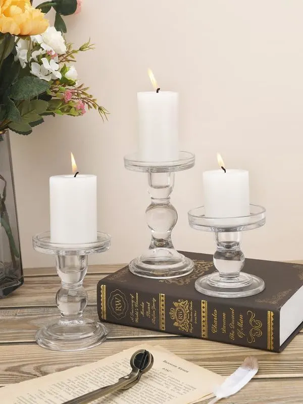 crystal candle holders 7