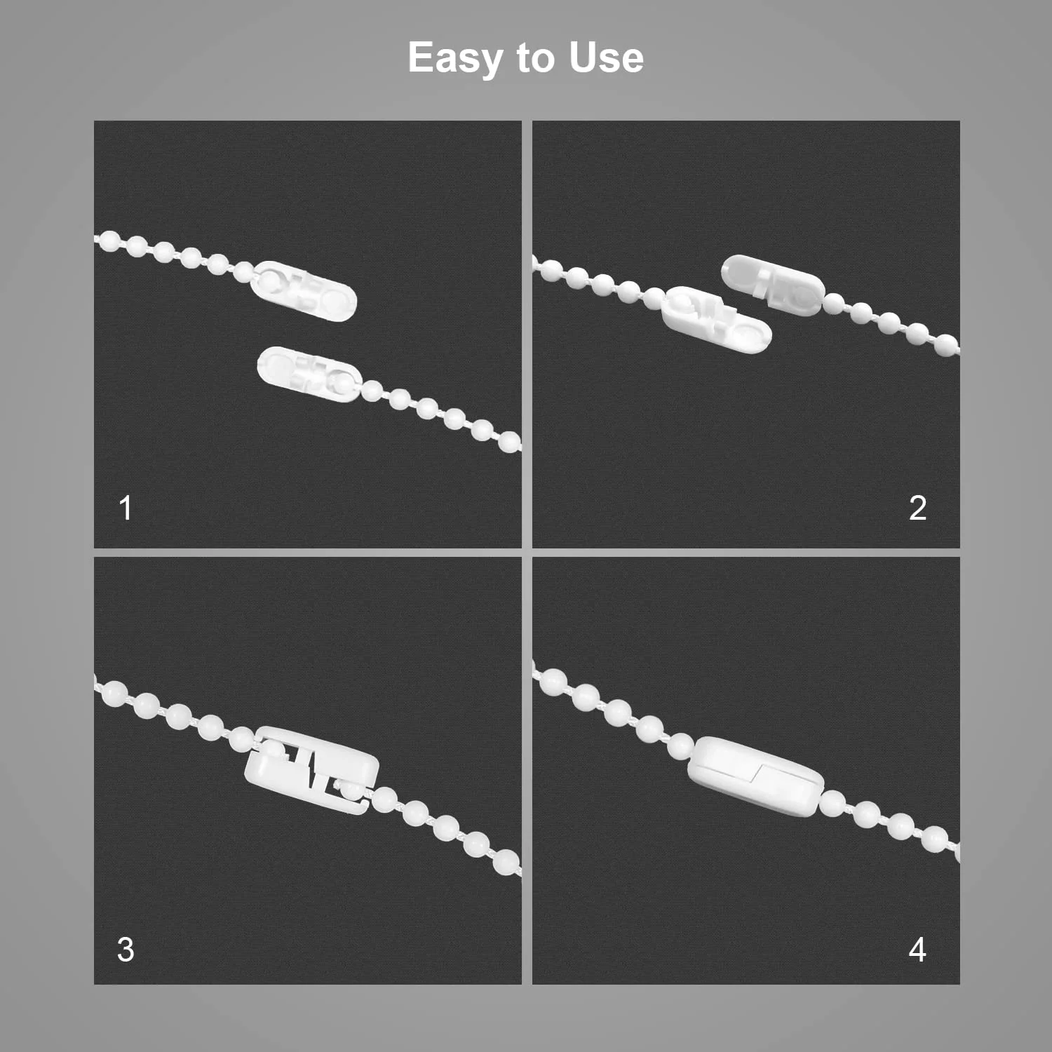 curtain chain connector repair 3