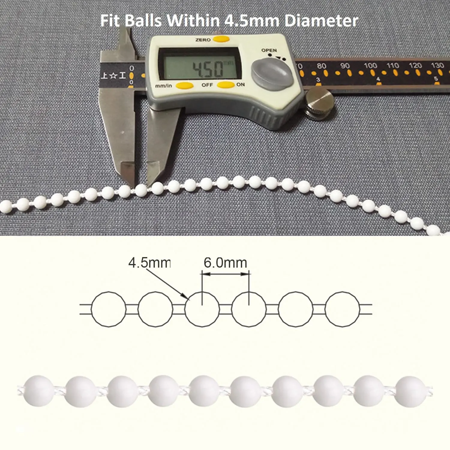 curtain chain connector repair 4