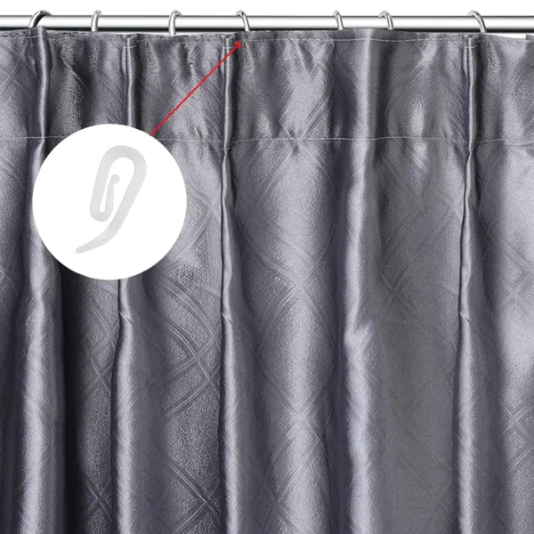 curtain hooks plastic white 2
