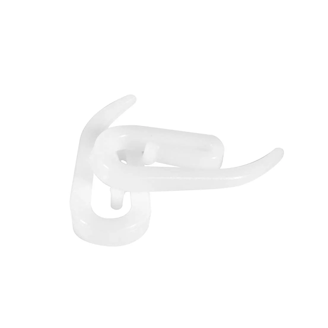 curtain hooks plastic white 6