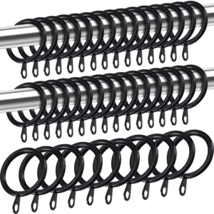 curtain rings black metal 7